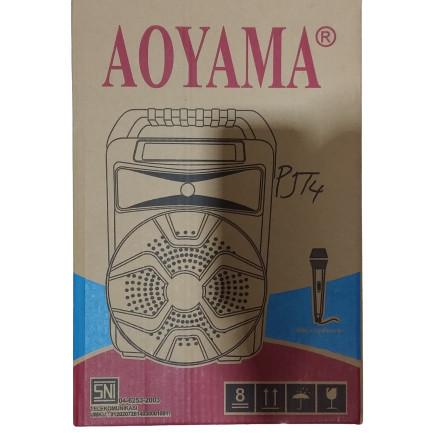 Speaker Portable Meeting Bluetooth Free Mic 8"inch