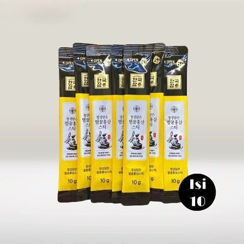

Korean Premium Honey Red Ginseng 6Y Stick - Stik Ginseng Merah Korea Madu - Ecer 10s