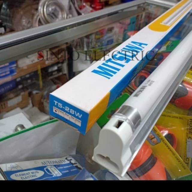 MITSUWA Lampu T5 28 W 1 set panjang 120cm