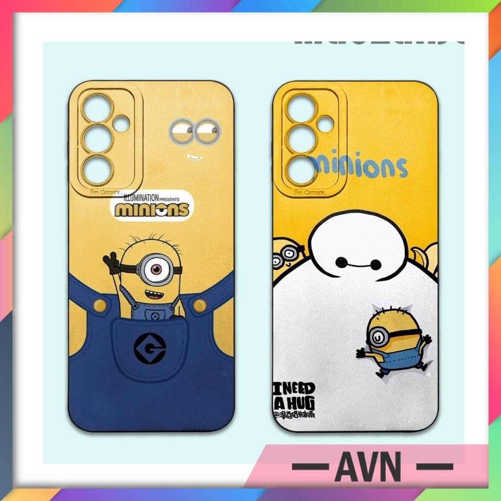 Casing Samsung A54 A34 A24 A14 A04 A04e A04s A03 A03s A02s A23 A33 A13 A52s A32 4G Motif Kartun - So