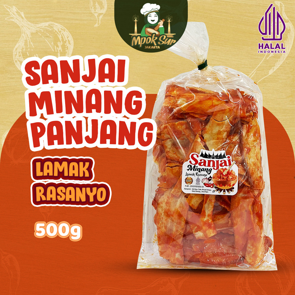 

Mpok Sur - Keripik Sanjai Panjang 500 gr