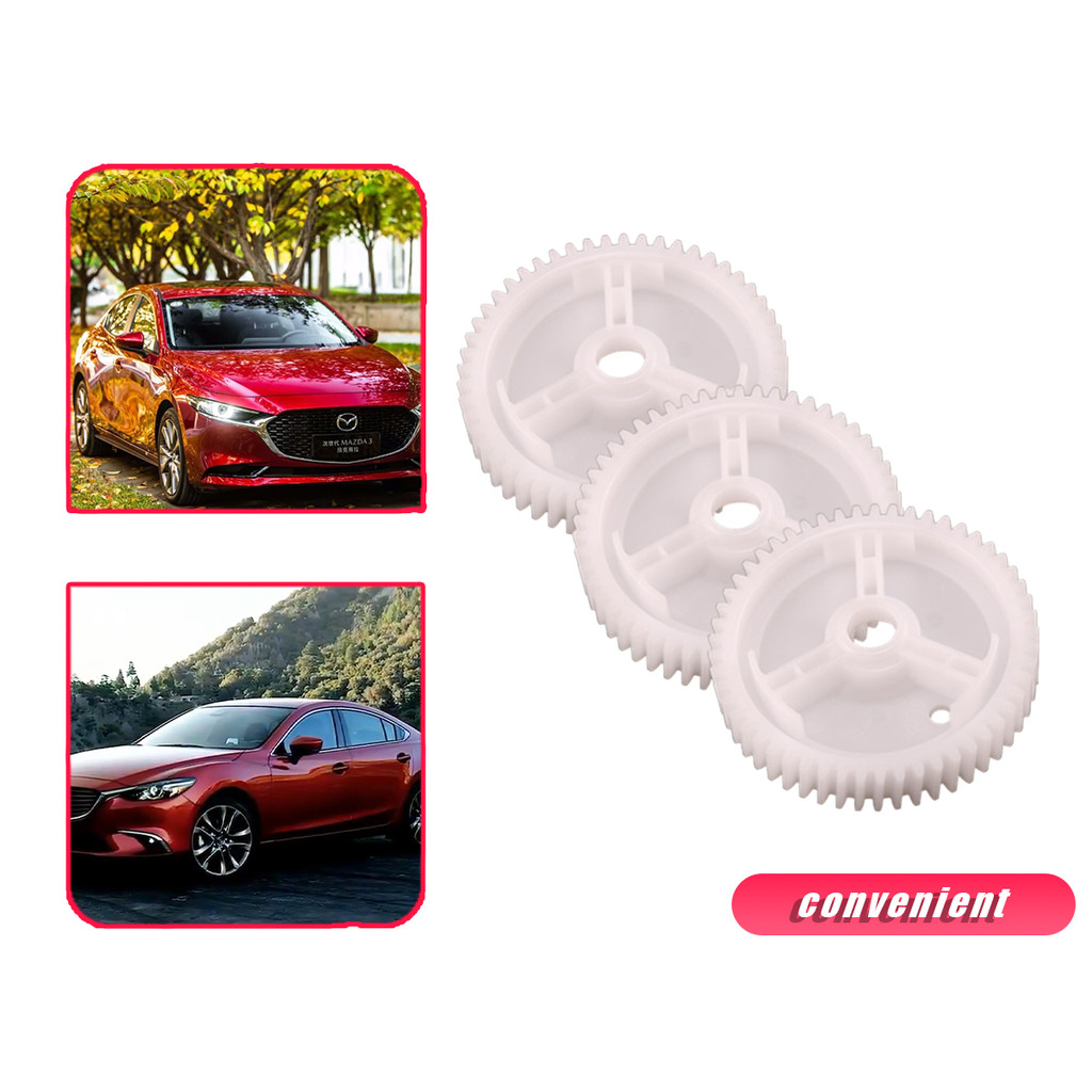 Gigi gear power window mazda Roda Gigi Motor Pengangkat Plastik - Putih 53 Gigi