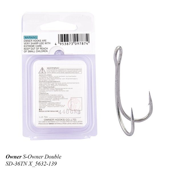 Kail Pancing Double Hook Owner SD 36TN - 2 Indonesia Memancing