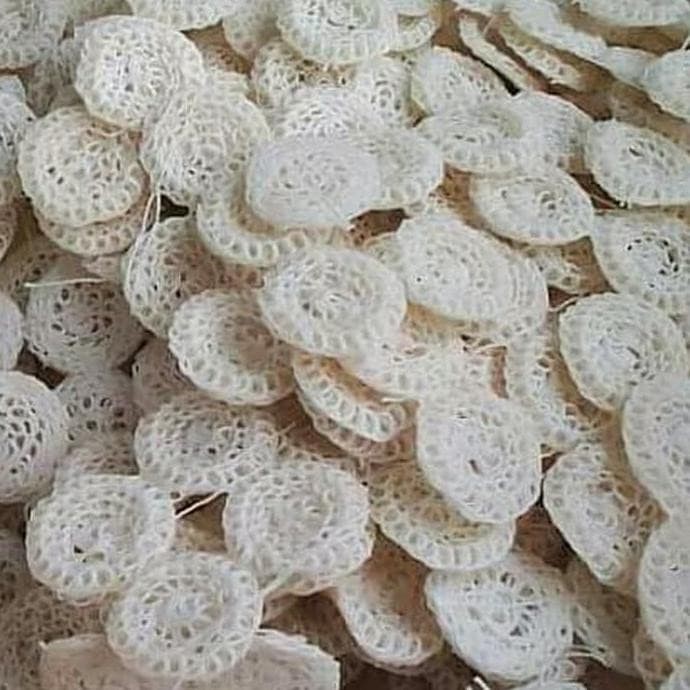 

zagoon Kerupuk Mawar Putih Mentah 250 Gram