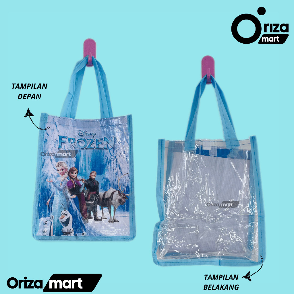

TAS FROZEN/ KANTONG PROZEN BELAKANG POLOS/ TAS ULTAH FROZEN