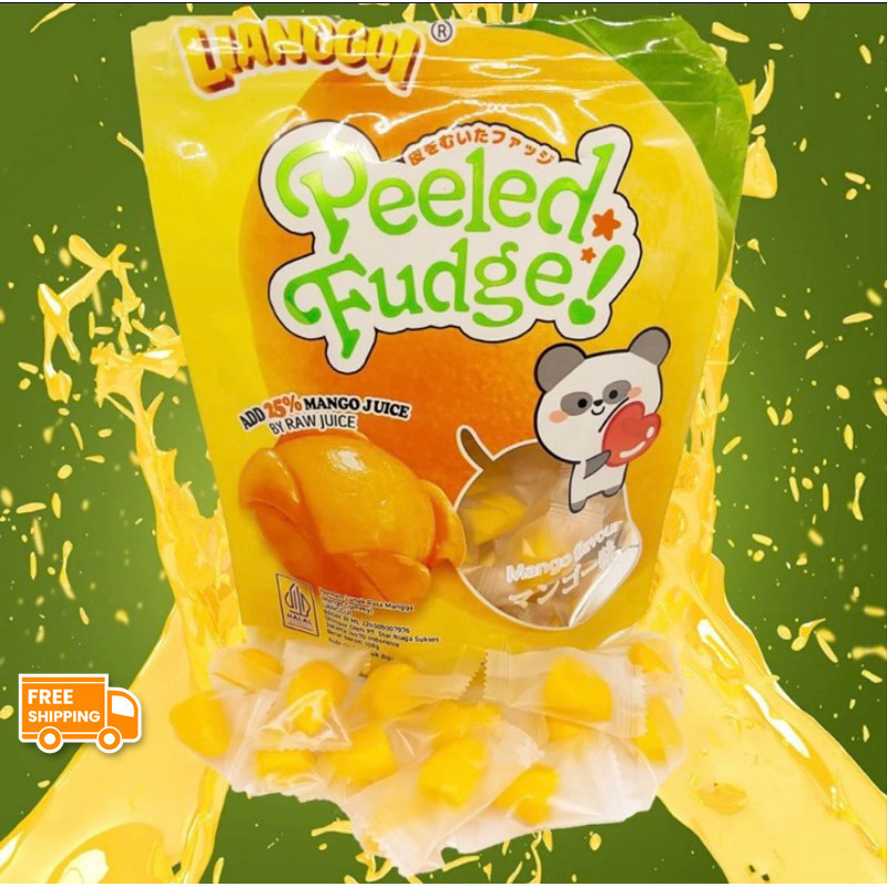 

COD HALAL Lianggui Peeled Fudge 108g Permen Lunak Rasa Jeruk Strawbery Mangga Corn Crystal Candy