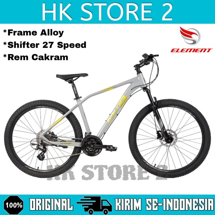 Sepeda Gunung Mtb POLICE CALIFORNIA (NL) Ukuran 27,5 Inch 27 Speed