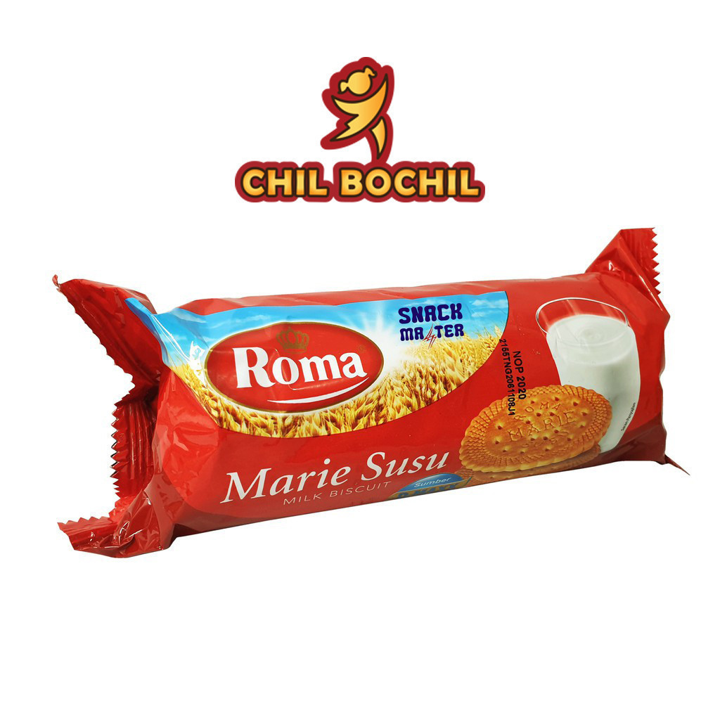 

MARIE SUSU ROLL 115 GRAM - BISKUIT SUSU ROLL 115 GRAM - CHIL BOCHIL