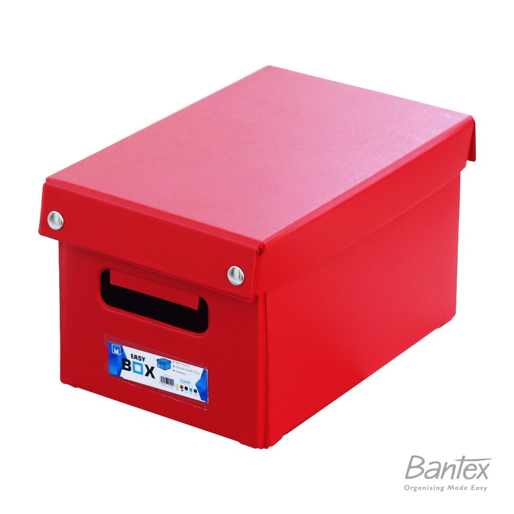 

[BMS Tangerang] (Defect Sale) Bantex Easy Box Minor Ukuran L - Kotak Penyimpanan Multifungsi Storage Organizer 8920