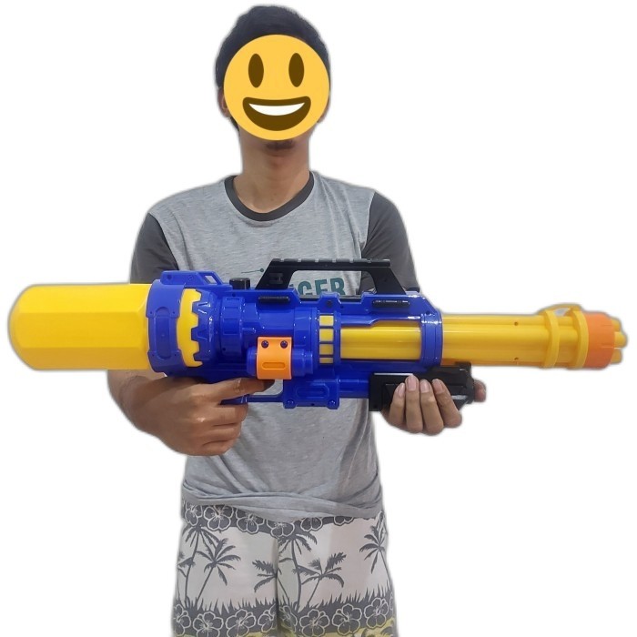 Mainan Pistol Air Anak Besar - Tembak Tembakan Water Gun