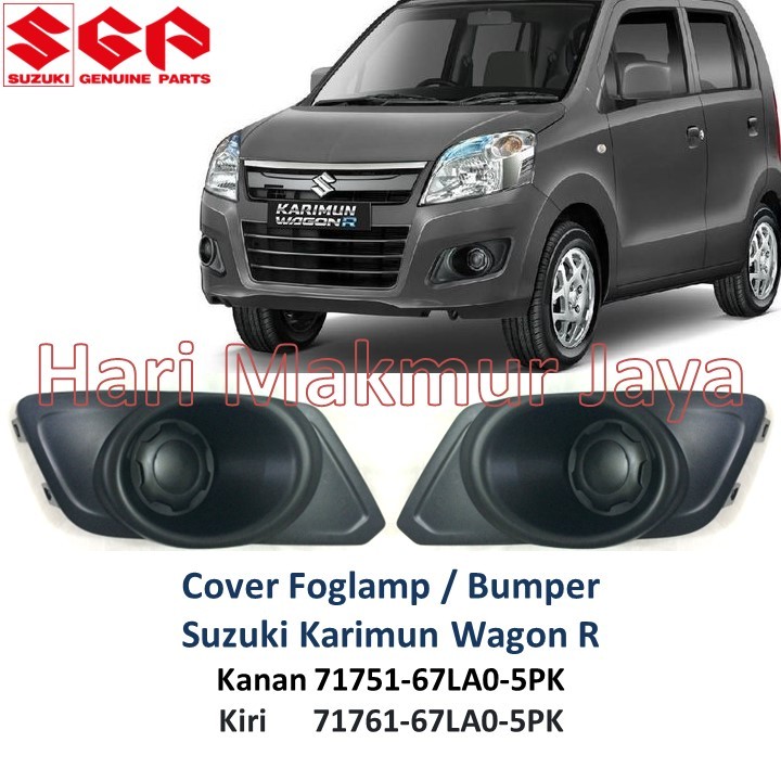 Cover Bumper Foglamp Depan SUZUKI KARIMUN WAGON R GA GL GX GS genuine bemper fog lamp kanan kiri