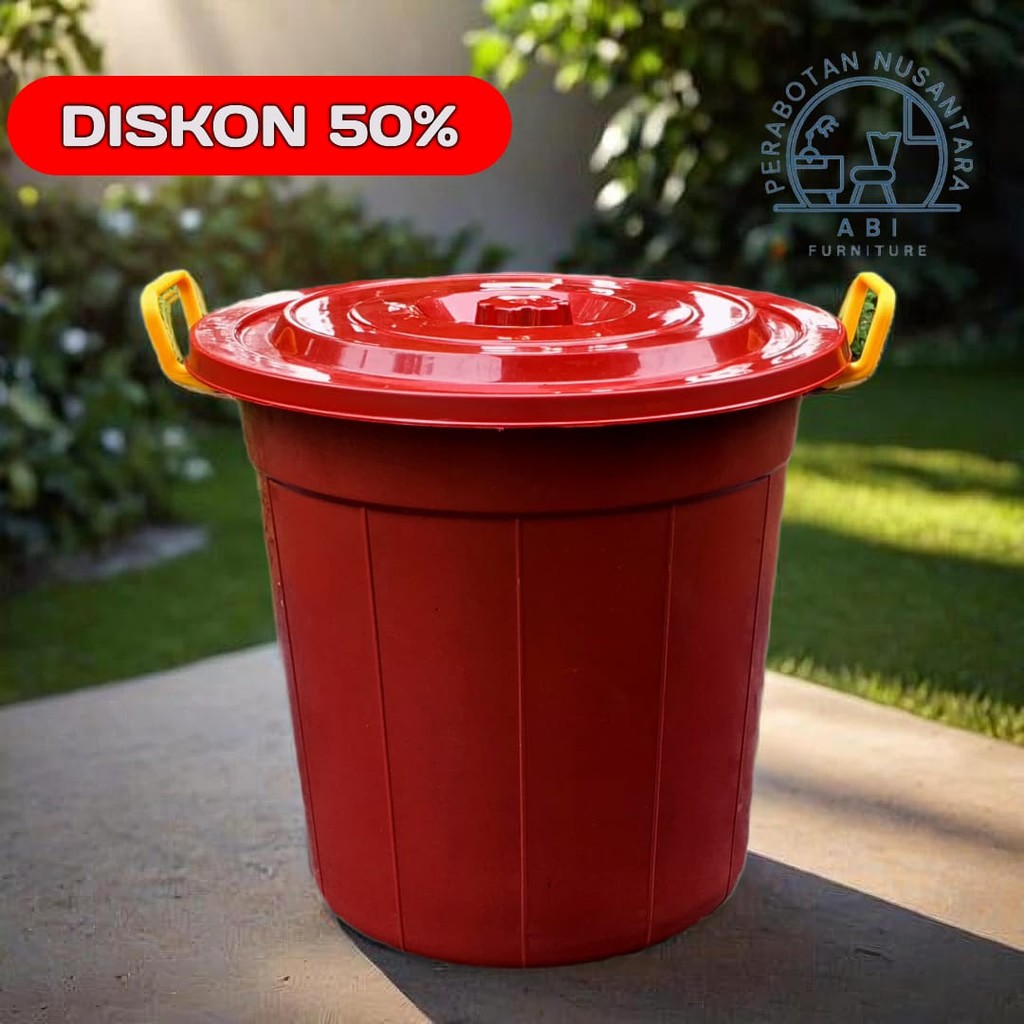 DISKON 50% Ember Plastik Ember Air Ember Plastik Tebal 30 LITER / Ember Air Plastik Tutup
