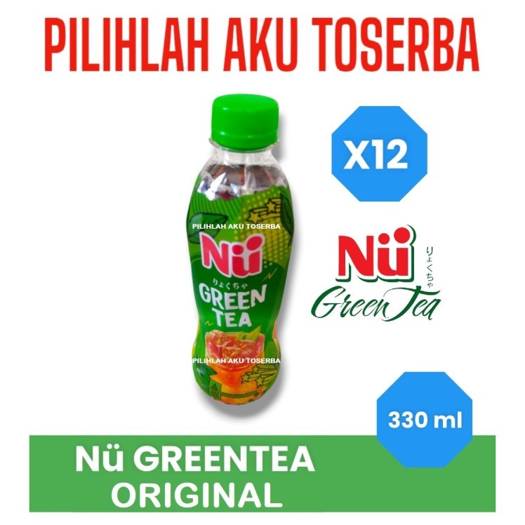 

NU Green Tea ORIGINAL 330 ml - ( HARGA 12 botol )