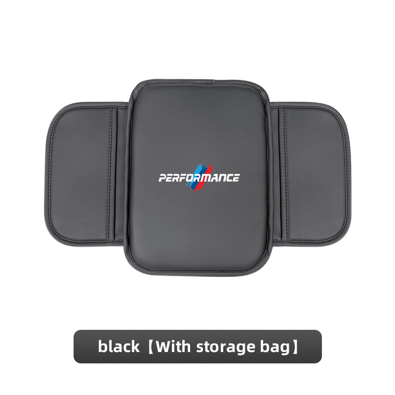 Car Armrest Mat Center Console Leather Protection Cushion For BMW Performance E46 E60 E90 E39 E87 E3