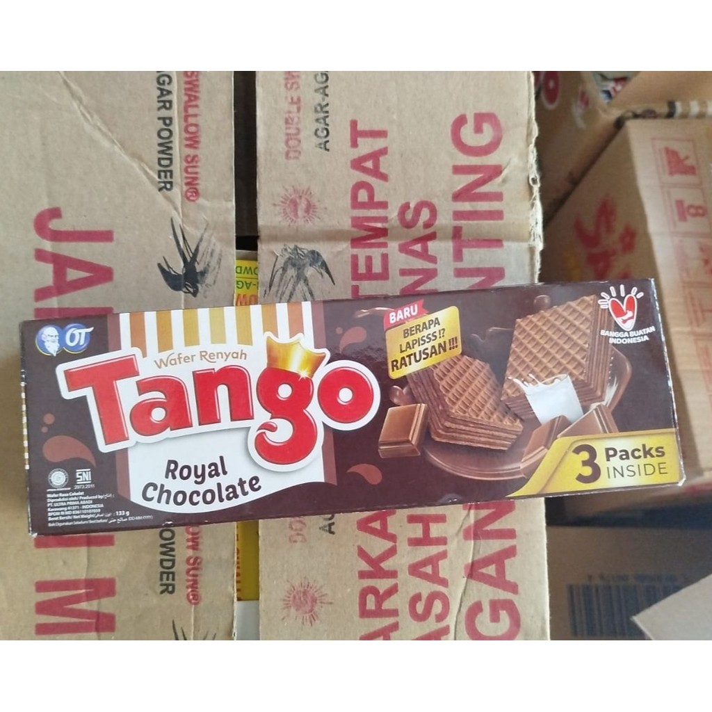

Tango Wafer Royal Chocolate 133 gr PCS
