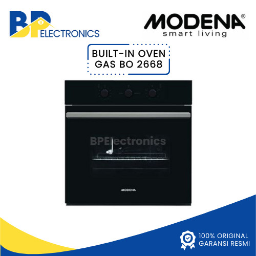 Modena Built In Oven Gas BO 2668 | Oven Gas Modena BO 2668 GARANSI RESMI