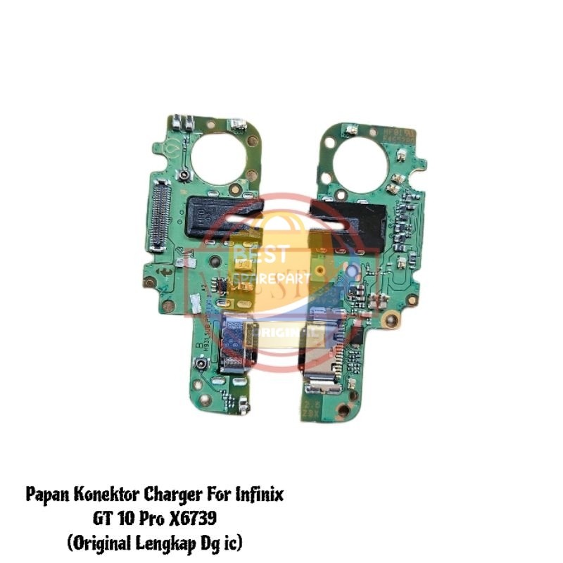 Flexibel Konektor Charger / Papan Con Cas Infinix GT 10 Pro X6739 Original ( BEST )
