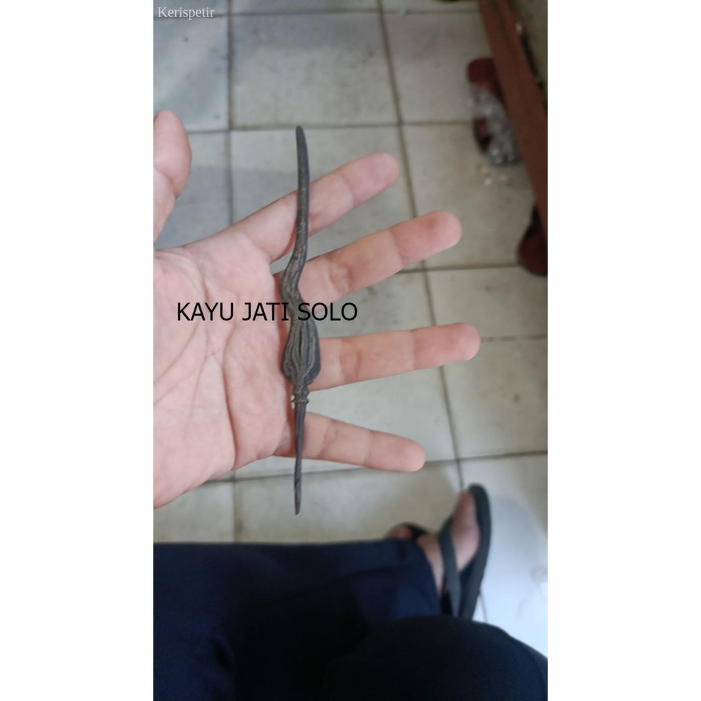 

tombak ajimat jangkung pamor Antikan KJS72 murah antik