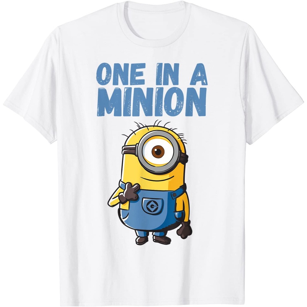 Baju Kaos Despicable Me Minions Stuart One In A Minion T-Shirt - Baju - Kaos - Baju Kaos - Baju Kaos