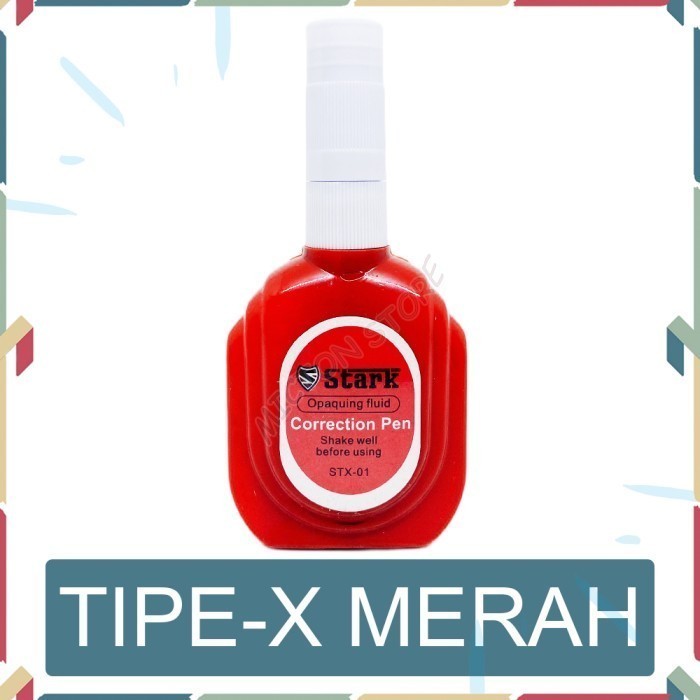 

BUNTON Tipe X MERAH Tipe EX TIP-EX Cair Correction Pen Tape LionStar Plastik Berkualitas Murah Tahan Lama Anti Pecah Kontainer Toples PP5 Food Grade Dapur Rumah Wadah Tempat Penyimpanan Kotak Botol Keranjang Peralatan Makan Alat Masak Sealware