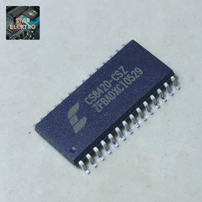 CS8420-CSZ Sop-28 SMD CS8420CSZ CS 8420 8420CSZ IC Stereo Digital Audio AES3-Type Converter I2C Cont
