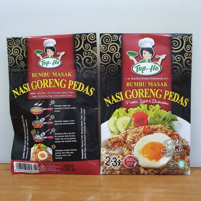 

TOPHO BUMBU NASI GORENG PEDAS 50g