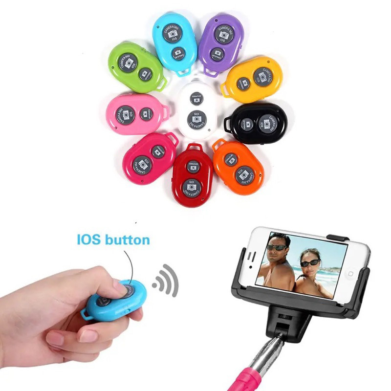 [DWCORNER] Tomsis Bluetooth Tomsis Remote Kamera Selfie Remote Bluetooth Shutter Kamera Android IOS