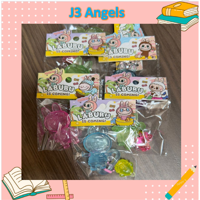 J3 - Water beads labubu growing animals lucu