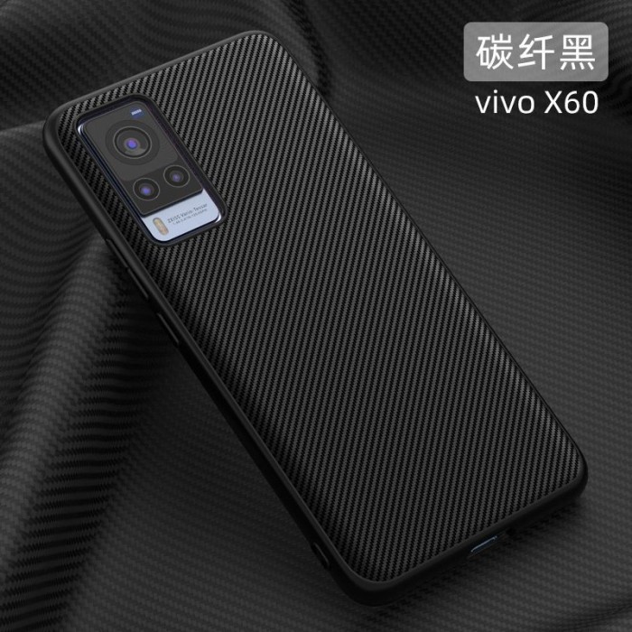 CASE VIVO X50 X50 PRO X60 X60 PRO LUXURY CARBON TEXTURE SLIM FIT CASE - VIVO X60
