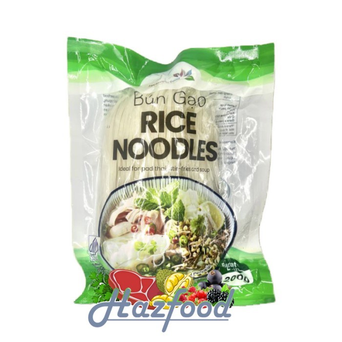 

Rice Noodle | Mie Beras Vietnam | Pho Soup Bun Gao 200 Gram