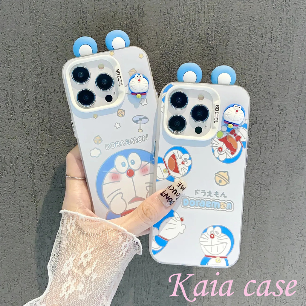 【Shell+stiker】case OPPOrealme Kartun lucu dengan stiker Casing ponsel cocok untuk OPPOrealme 5/realm