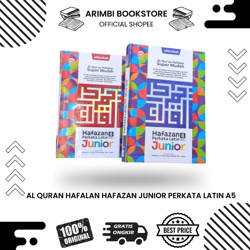 Al Quran Hafalan Hafazan Junior Perkata Latin A5