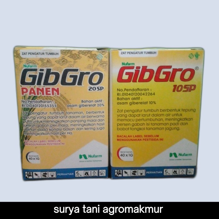 GIBGRO PERTUMBUHAN GIBGRO PANEN 1 GRAM PER SACHET