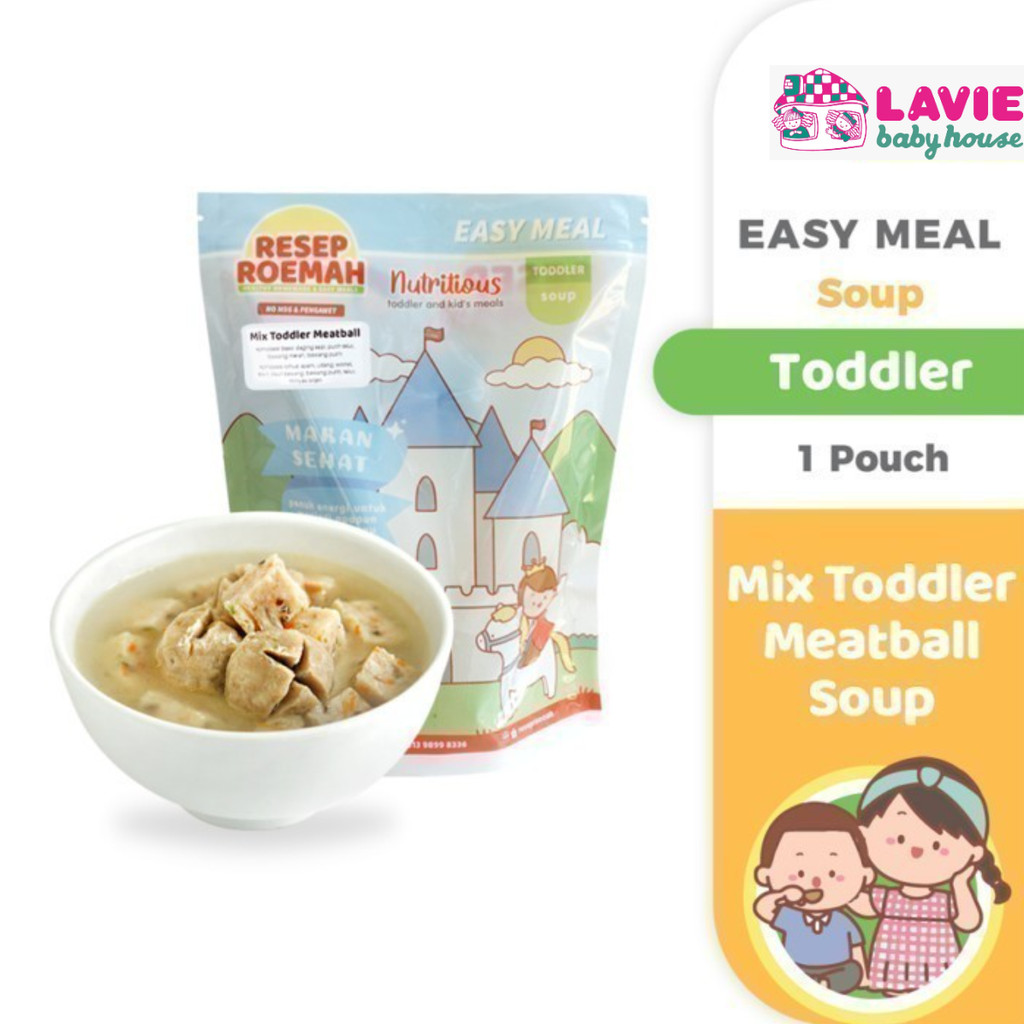 

RESEP ROEMAH Mix Toddler Meatball / Makanan Balita Homemade / Makanan