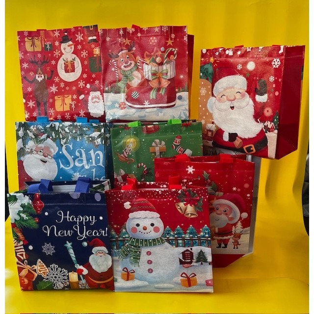 

1pc GBS 21x22 Goodie Bag Natal Hampers Christmas Souvenir Pesta Tas Kado
