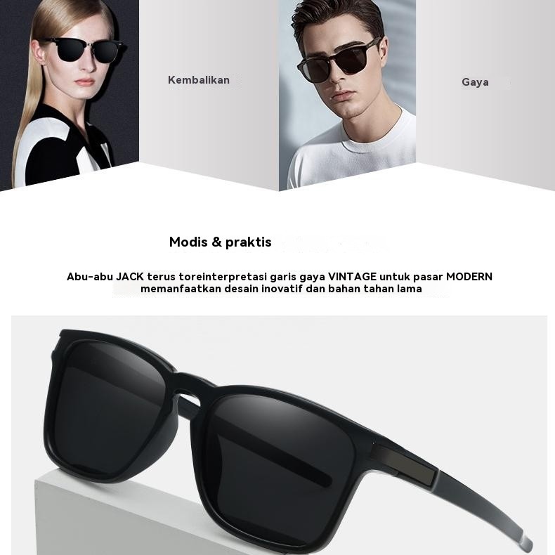 Kacamata hitam fashion kacamata hitam pria kacamata hitam terpolarisasi kacamata hitam bersepeda kac