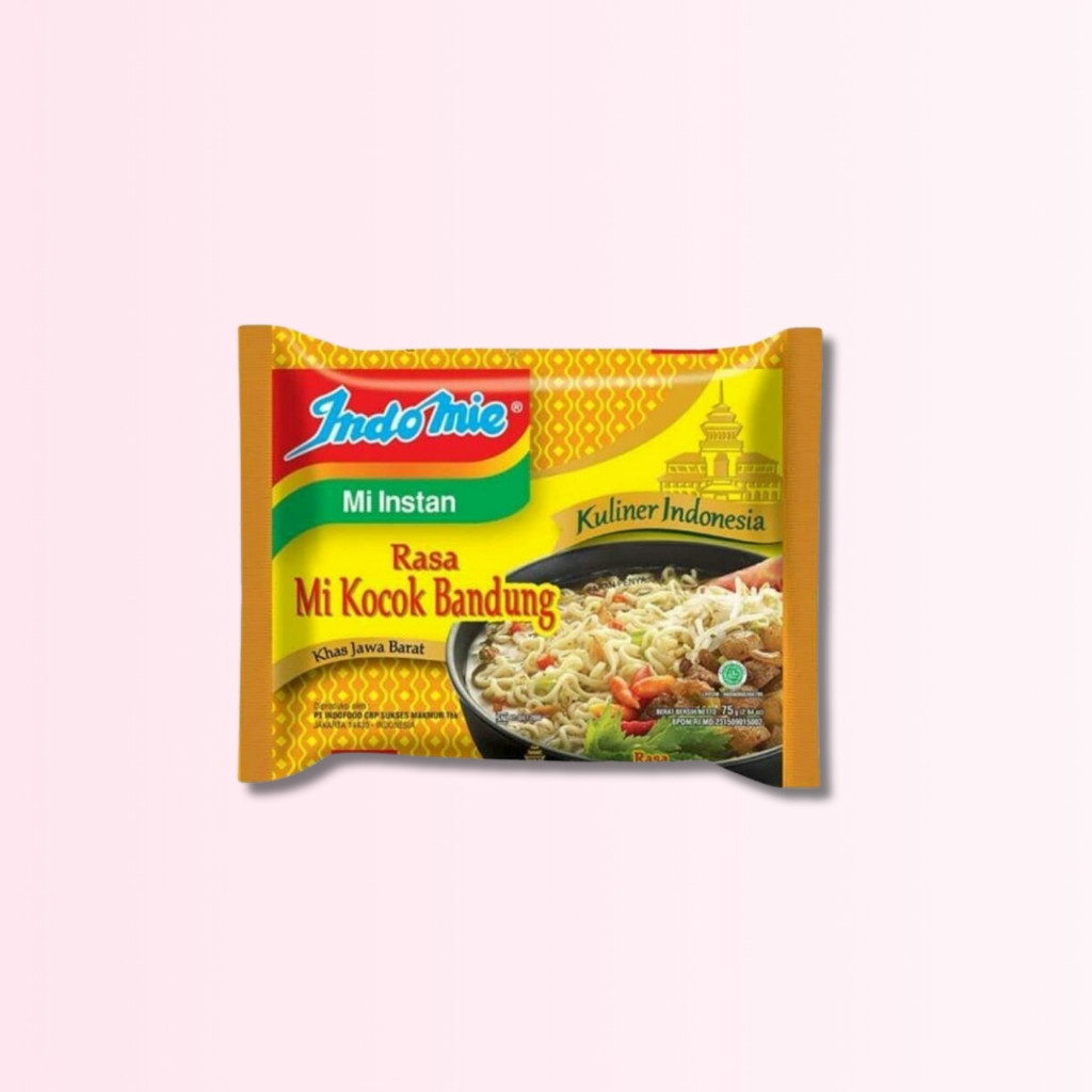 

Indomie Kuah Rasa Mie Kocok Bandung 72gr Satuan