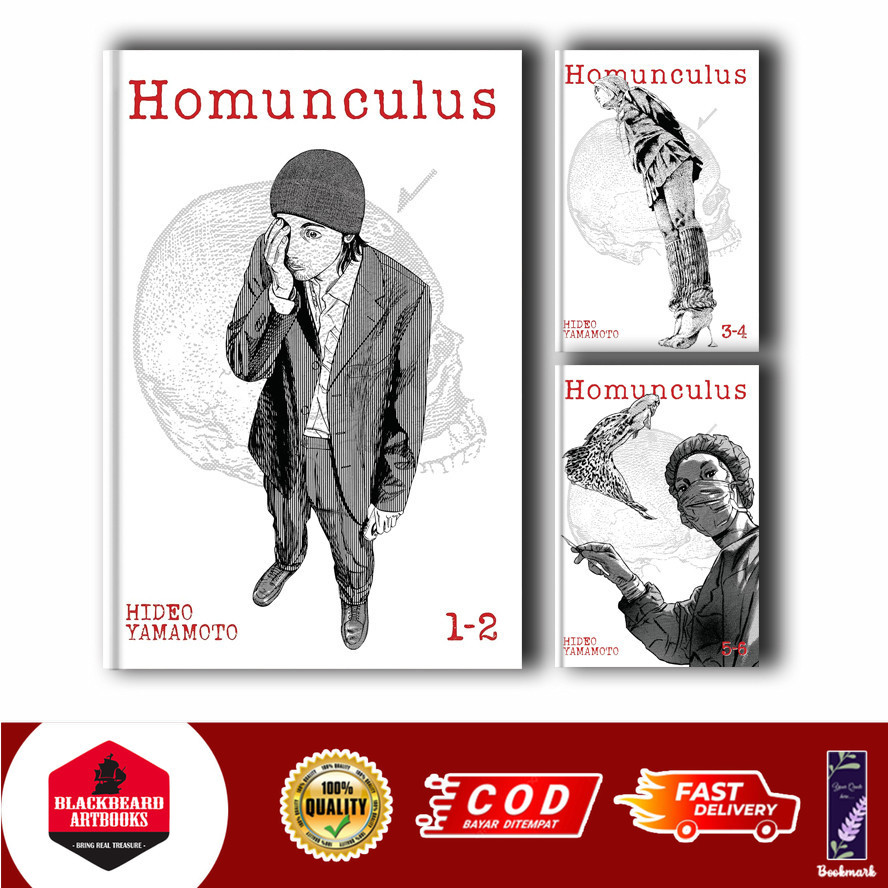 Homunculus (Omnibus) (5 book series) by Hideo Yamamoto