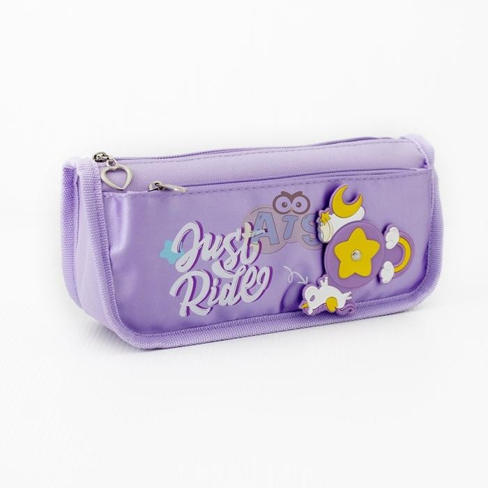 

TERLARIS! Tempat Pensil Unicorn Just Ride Happy Stationery - Ungu
