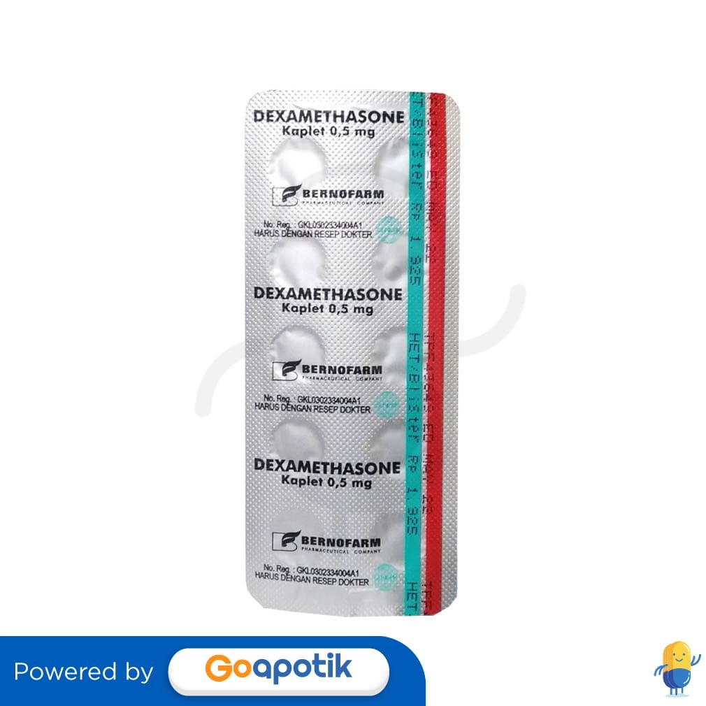 Dexamethasone Bernofarm 0.5 Mg Strip 10 Kaplet