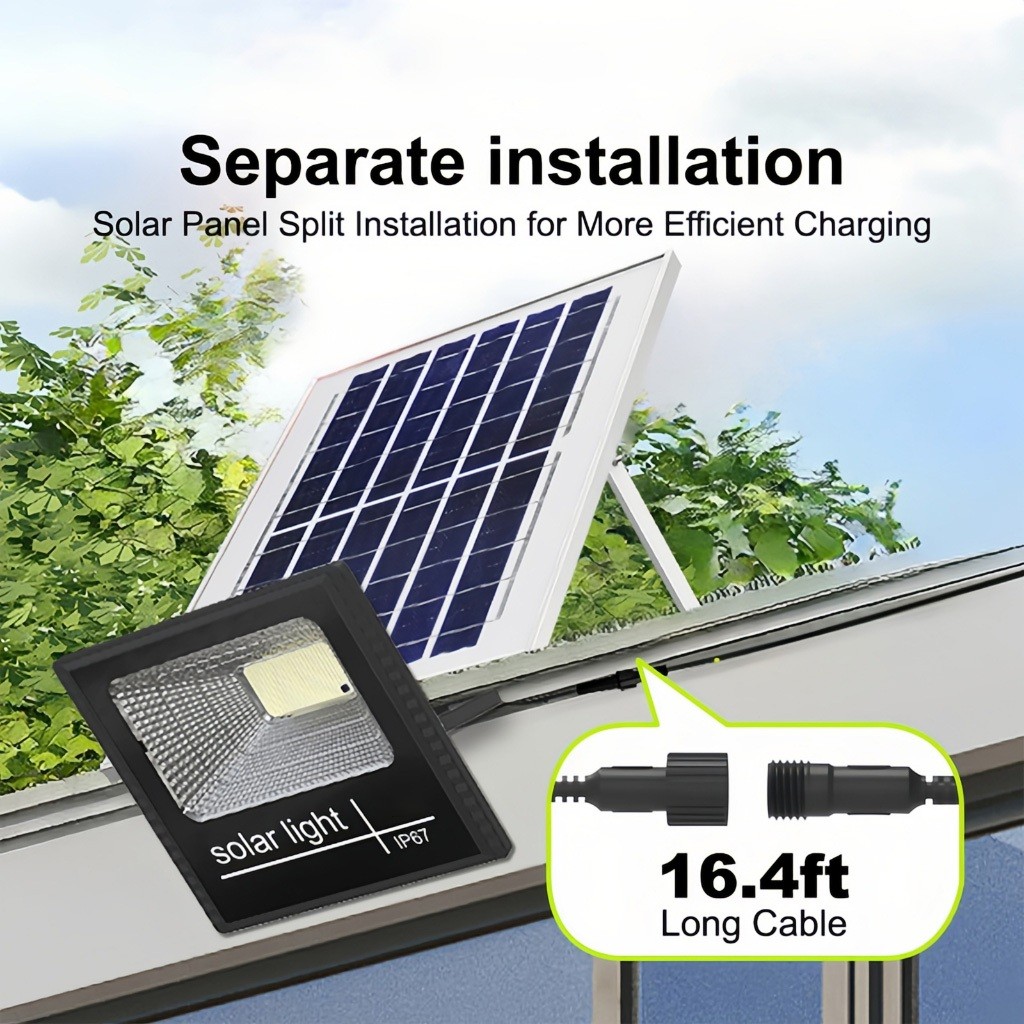 Lampu Tenaga Surya Solar Light Garansi 30 Tahun - Lampu Jalan LED Otomatis - Lampu Taman Outdoor - P