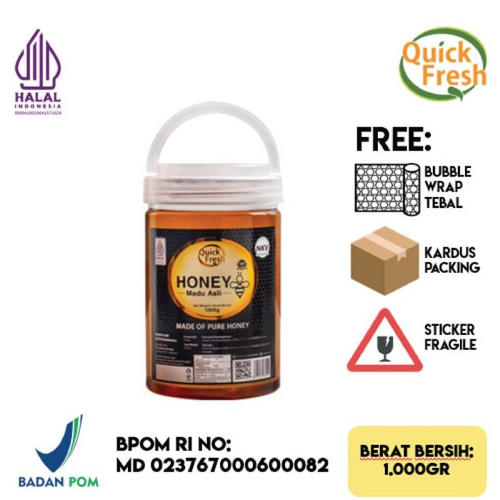 

Dijual Quick Fresh Honey / Madu 1kg (Bucket Plastik) - Bucket 1kg Terlaris Tbk