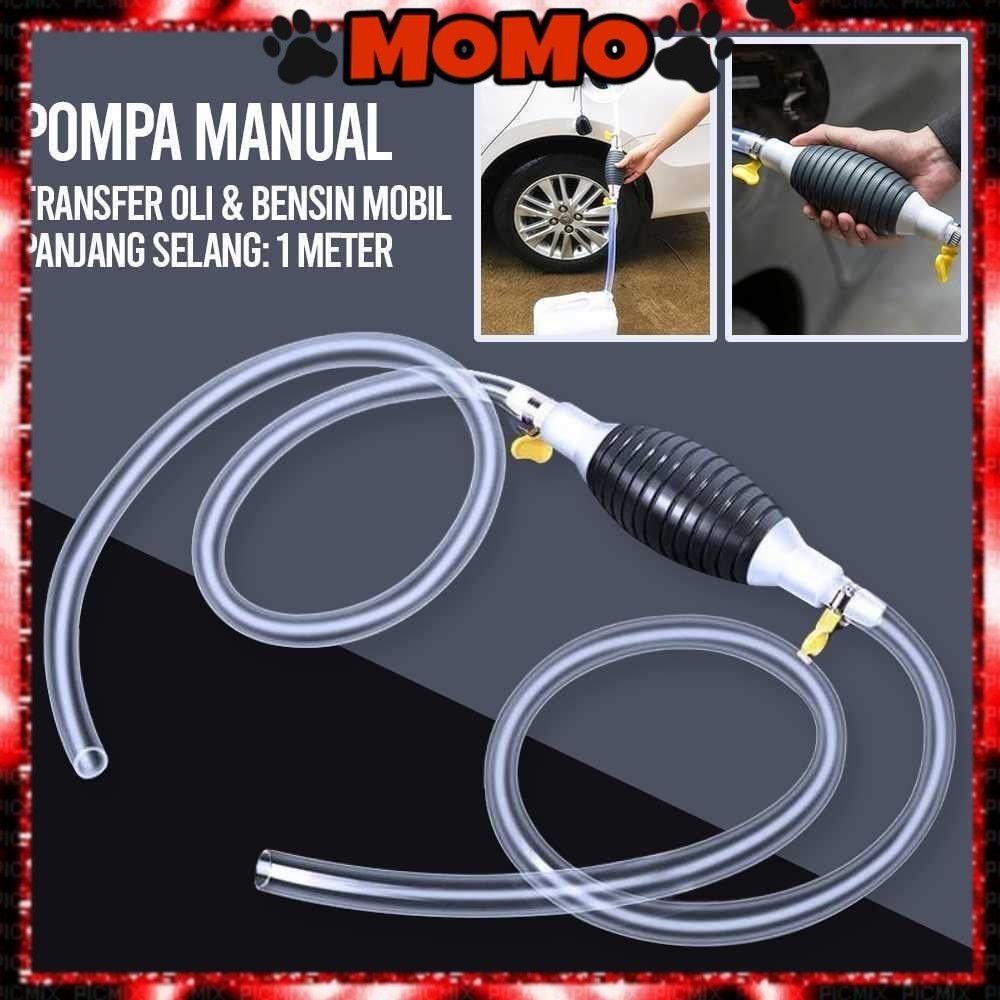 Pompa Manual Bahan Bakar / Pompa Alat Sedot Air Minyak Bensin Mobil Portable Universal / Pompa pemin