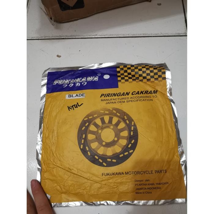 PIRINGAN DEPAN BLADE REVO ABS FIT BLADE 125 SUPRA X 125 NEW FUKUKAWA