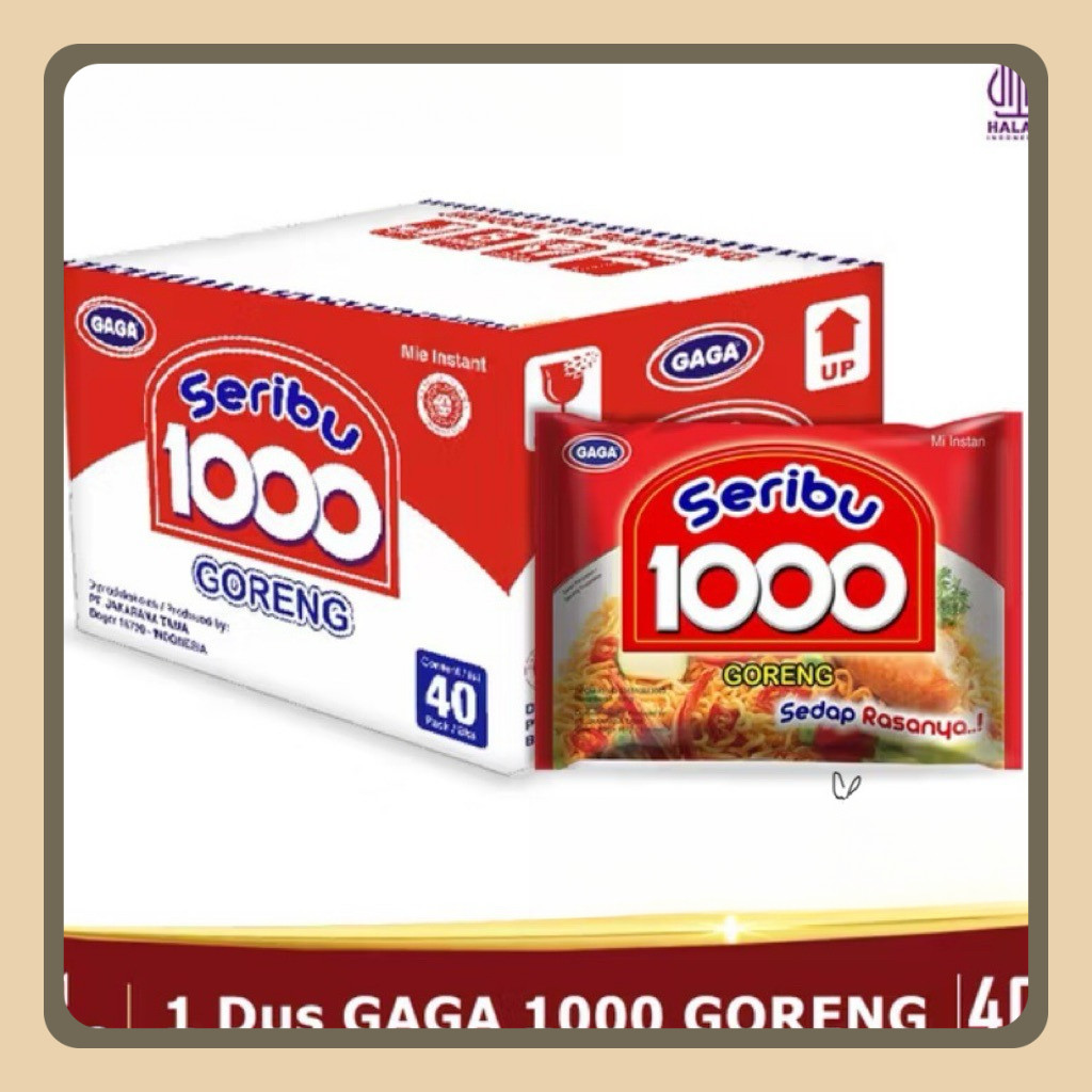 

Gaga Mie 1000 Goreng