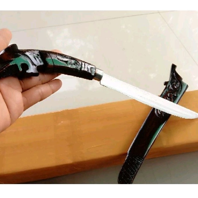 El_bilah PISAU SINGA/PISAU SEMBELIH/PISAU BARLEN 25 CM