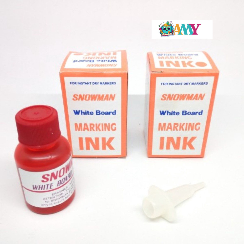 

SNOWMAN TINTA WB MERAH AMY STASIONARY