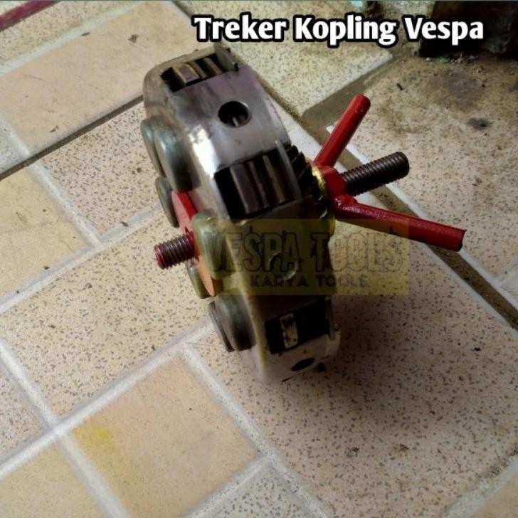 Treker Kopling Vespa Alat Bongkar Pasang Kopling Vespa Universal Motorcycle