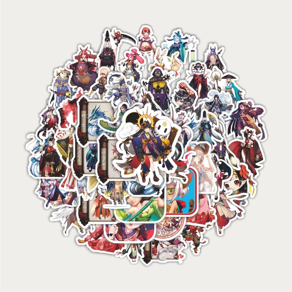 

Sticker Pack Stiker Anime Onmyōdō (Ilmu Sihir Jepang) | Sticker TUMBLR | Stiker LAPTOP KOPER HELM