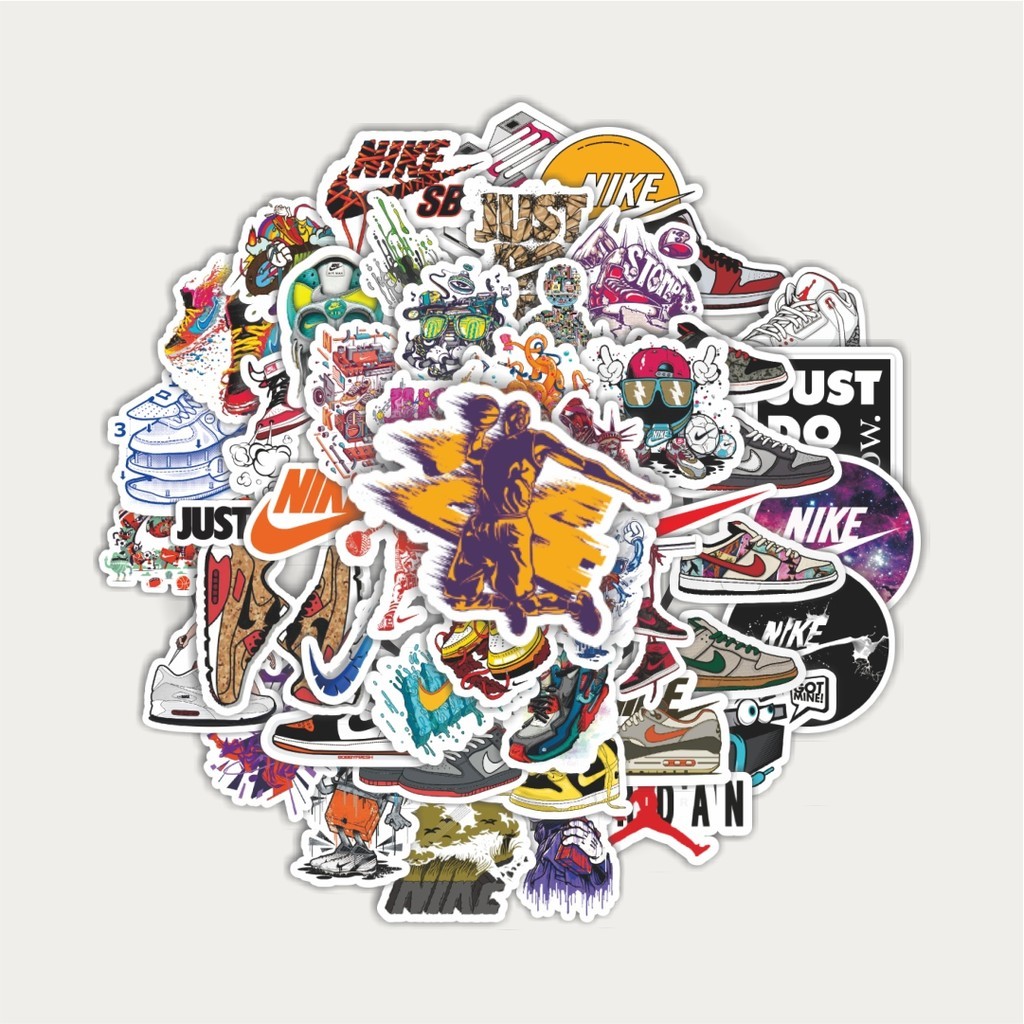 

Sticker Pack Stiker Logo Nike | Sticker TUMBLR | Stiker LAPTOP KOPER HELM